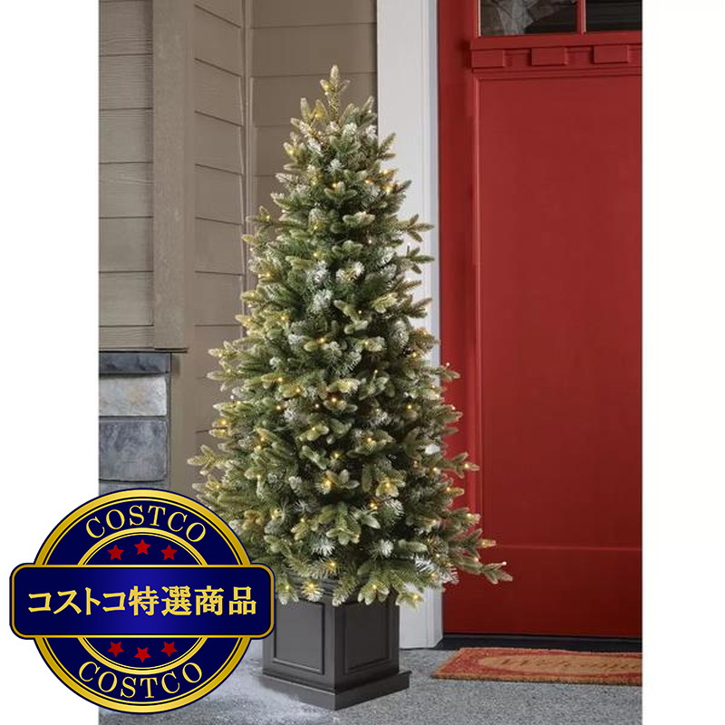 (コストコ) クリスマスツリー 電飾付き 約137cm LED 200球 - 画像 (4)