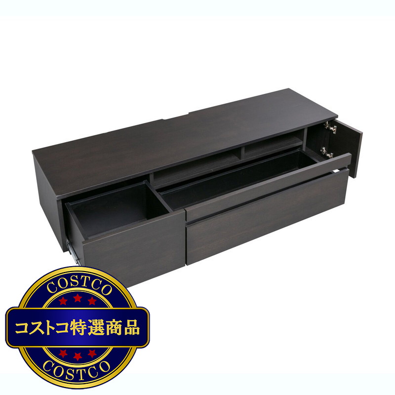 (コストコ) アイリスオーヤマ ボックステレビ台 アッパータイプ ブラック - 画像 (3)