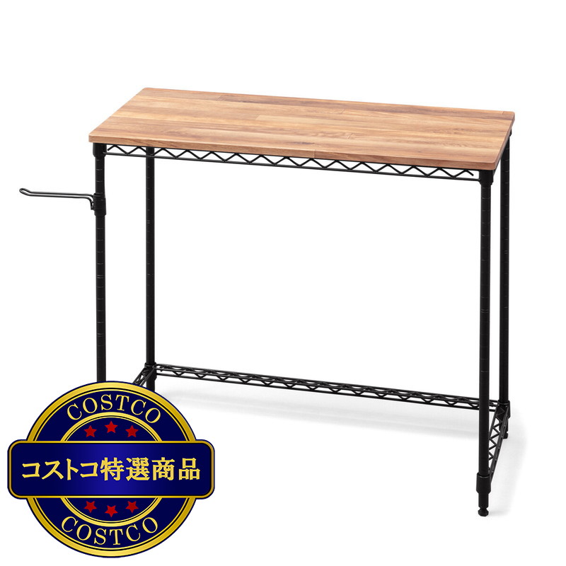 (コストコ) アイリスオーヤマ カラーメタルラック デスク W81 x D36 x H72 cm MM-D81361 - 画像 (2)