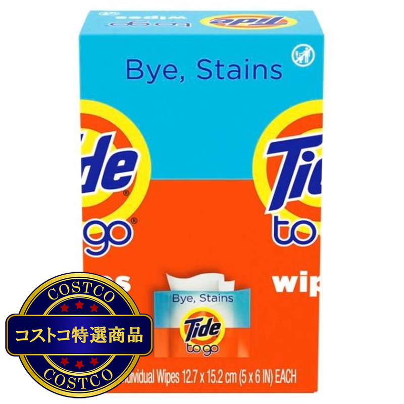 (コストコ) タイド to go 衣類用染み抜き 40パッケージ入り