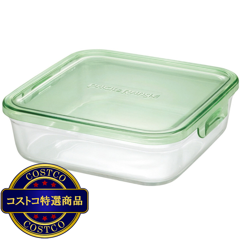 イワキ パック&レンジ 1.2L 耐熱ガラス保存容器