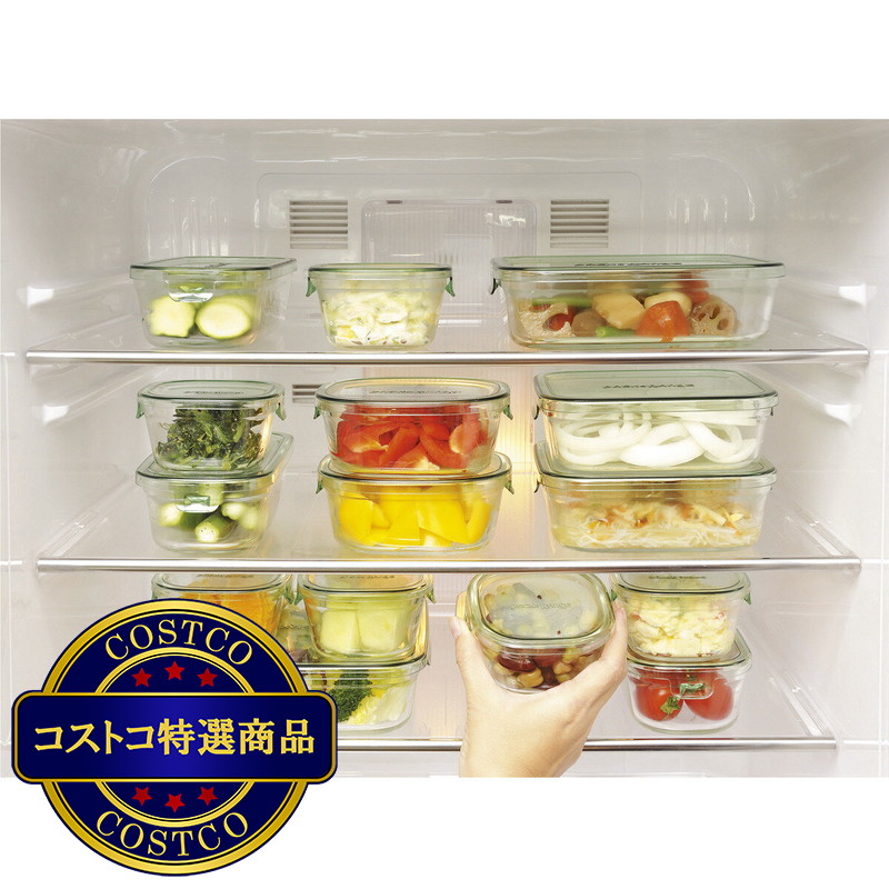 (コストコ) イワキ パック&レンジ 500ml 耐熱ガラス保存容器 - 画像 (3)