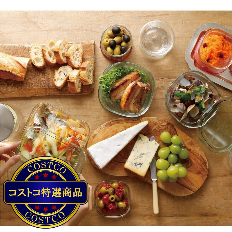 (コストコ) イワキ パック&レンジ 450ml 耐熱ガラス保存容器 - 画像 (3)