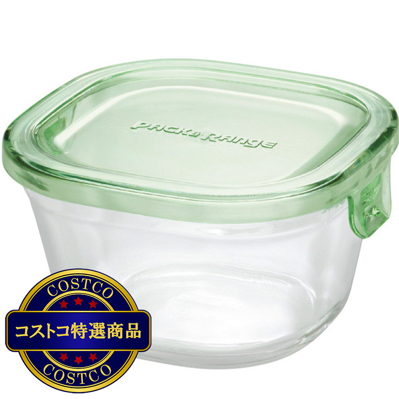 (コストコ) イワキ パック&レンジ 200ml 耐熱ガラス保存容器