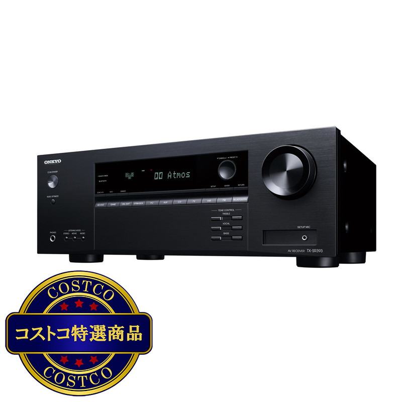 (コストコ) Onkyo 5.2 Ch AVレシーバー TX-SR393 - 画像 (2)
