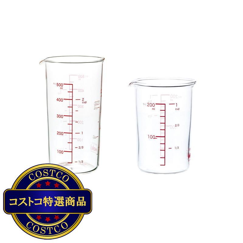 (コストコ) イワキ ボウル 5点 & 計量カップ 2種 セット - 画像 (2)