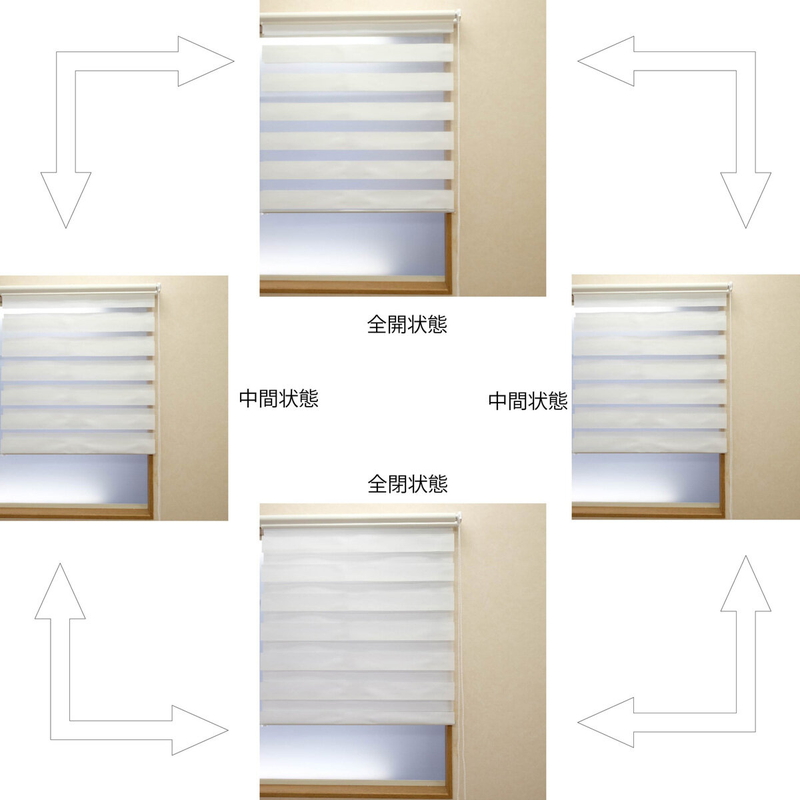 (コストコ) トーソー センシア 調光ロールスクリーン 60cm x 150cm - 画像 (2)