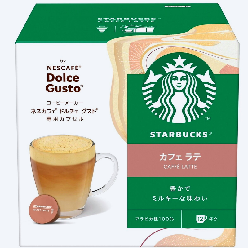(コストコ) スターバックス ドルチェグスト互換 カフェラテ 12杯分 x 3箱