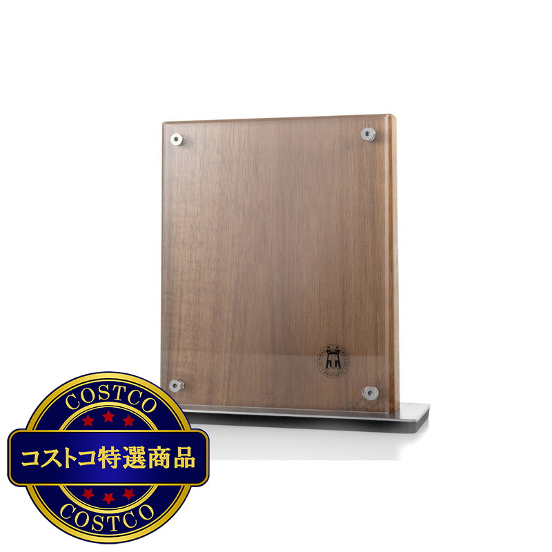 (コストコ) シュミットブラザーズ カトラリー ミッドタウン ナイフブロック アカシア材
