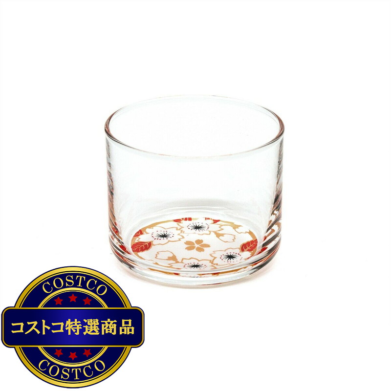 (コストコ) 三郷陶器 ICON! JAPAN ミニグラス 桜