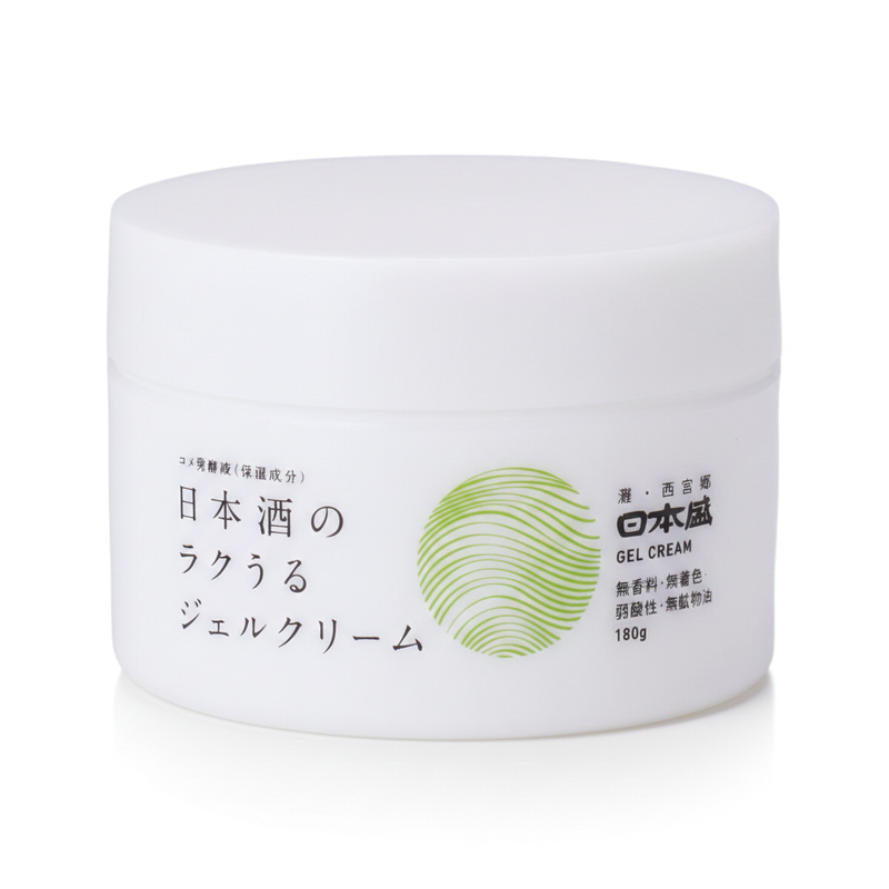 (コストコ) 日本盛 日本酒のラクうるジェルクリーム 180g