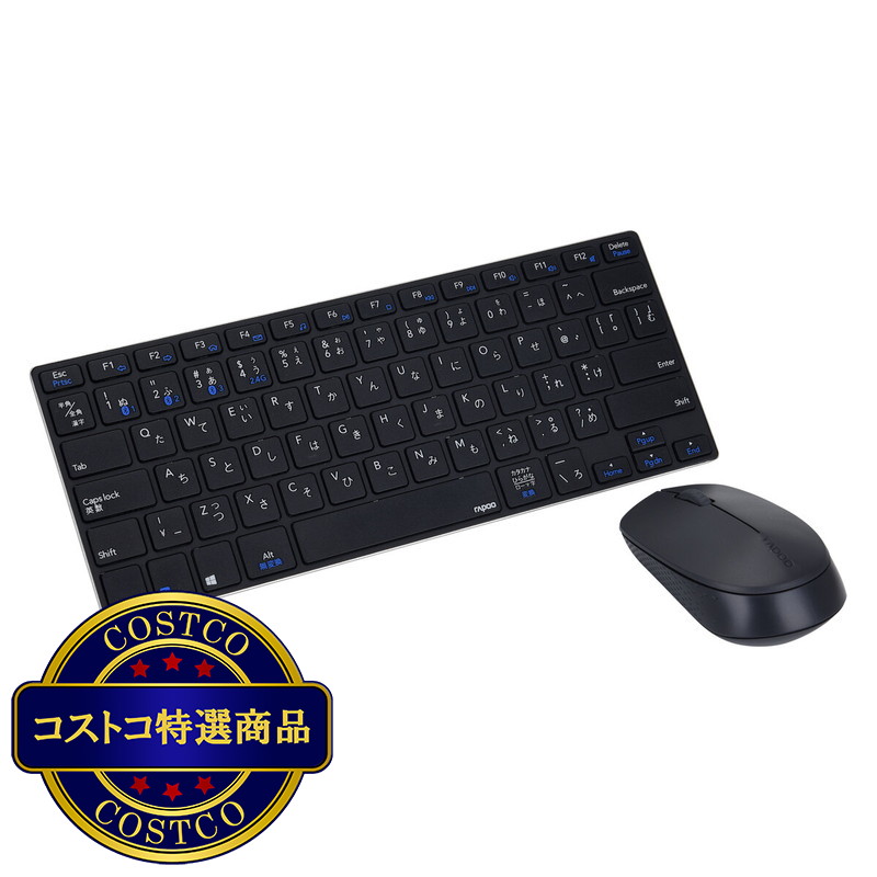 (コストコ) rapoo 極薄キーボード＆静音マウスセット