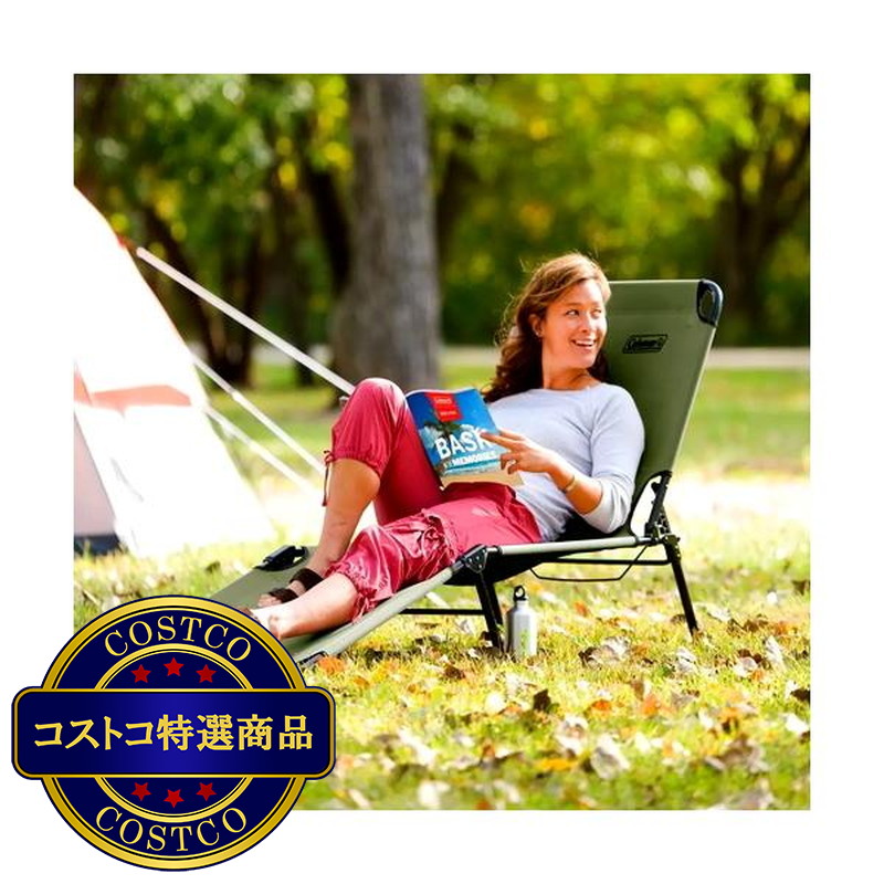 (コストコ) コールマン コンバータコット オリーブ色 - 画像 (4)