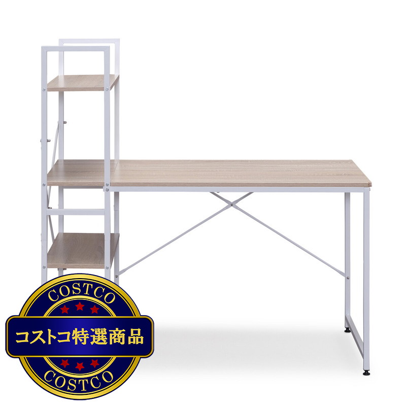 (コストコ) アイリスオーヤマ ラック付きデスク1200×620 RDK-1262