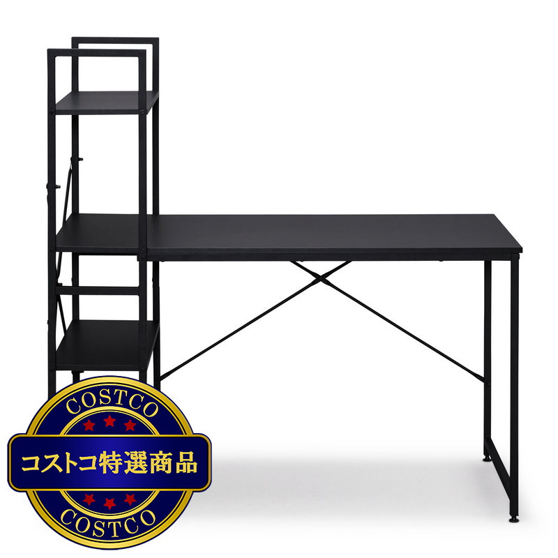 (コストコ) アイリスオーヤマ ラック付きデスク1200×620 RDK-1262 - 画像 (3)