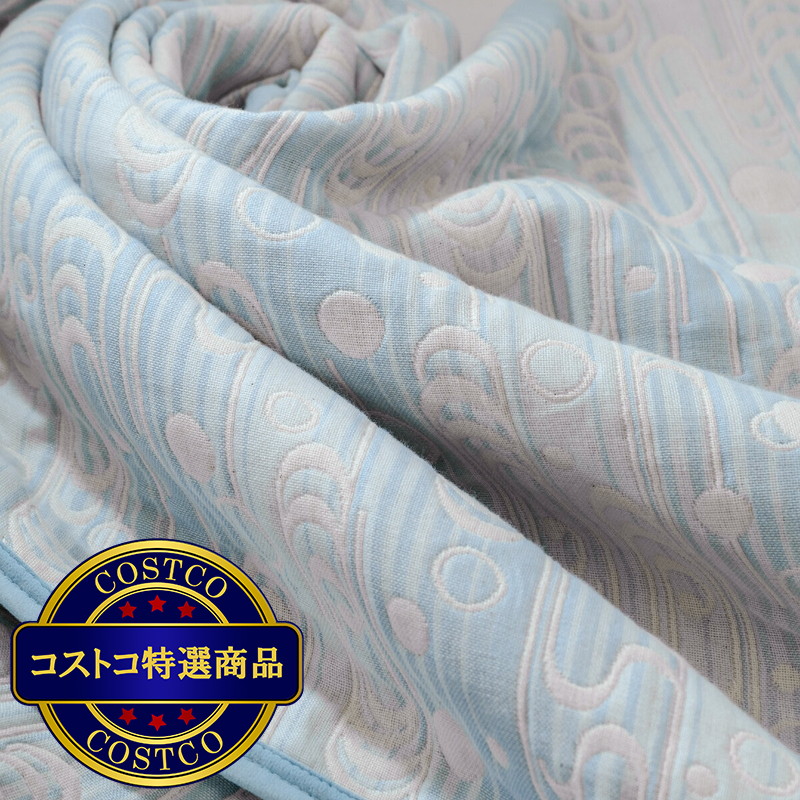 (コストコ) 泉州5重織ガーゼケット コットン混 140cm x 190cm - 画像 (3)