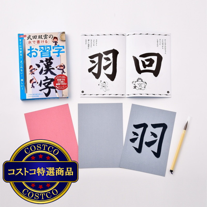 (コストコ) 武田双雲お習字セット(漢字&ひらがな) - 画像 (2)