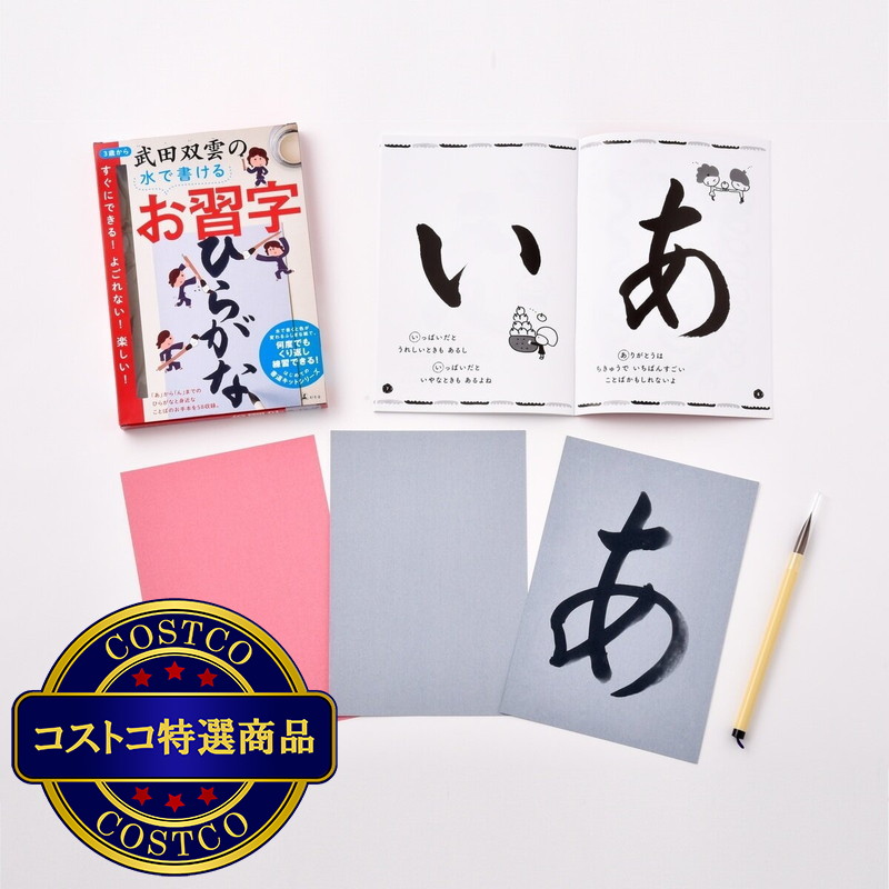 (コストコ) 武田双雲お習字セット(漢字&ひらがな) - 画像 (3)