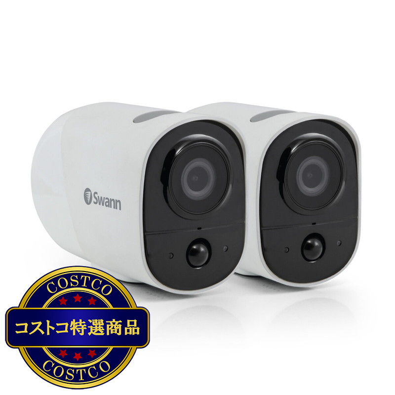 (コストコ) Swann(スワン)エクストリームWifiカメラ2個セット - 画像 (2)