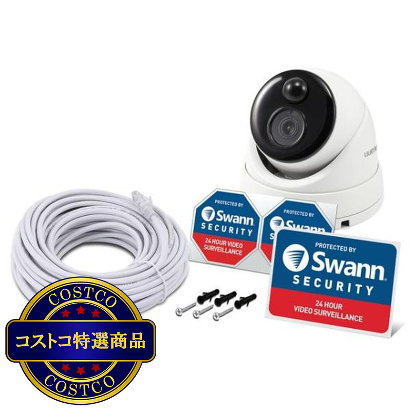 (コストコ) Swann(スワン)NVR 4K ドームカメラ SONHD-876MSD-JP - 画像 (3)