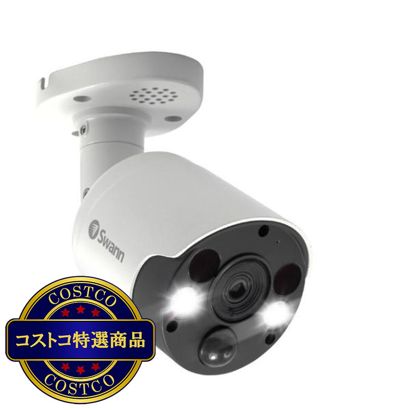(コストコ) Swann 8CH 4K DVRシステム 2TB バレット型 カメラ4台 - 画像 (2)