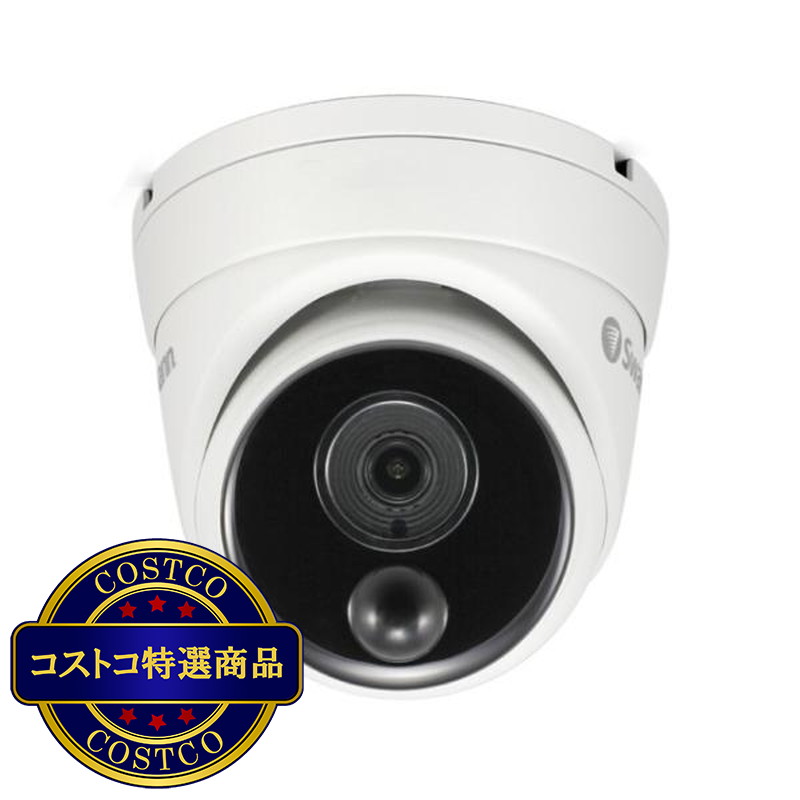 (コストコ) Swann 8CH 4K DVRシステム 2TB 警告ライト バレット型 カメラ2台&ドーム型 カメラ4台 計6台セット - 画像 (3)