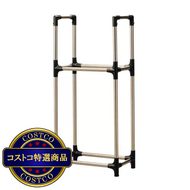 (コストコ) アイリスオーヤマ ステンレスタイヤラック 軽・普通車用　KSL-590