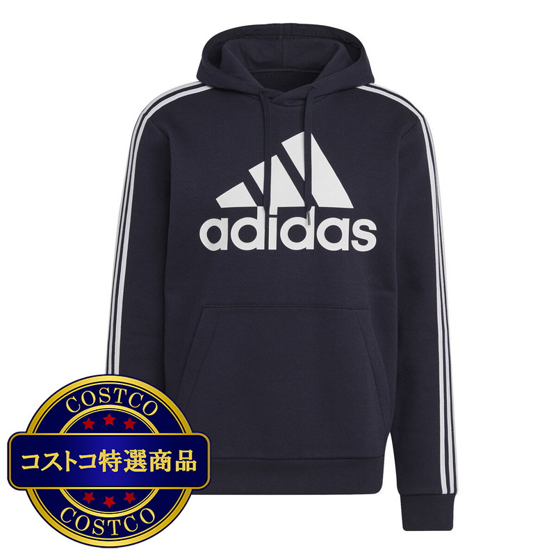(コストコ) アディダス メンズ 3ストライプス パーカー