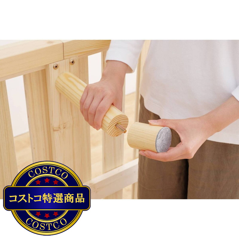 (コストコ) アイリスオーヤマ 宮付き高耐荷重すのこベッドフレーム HWBM-D ダブル - 画像 (4)
