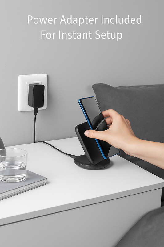 (コストコ) Anker(アンカー)スタンド型ワイヤレス充電器 PowerWaveⅡSense Stand B2529NF1 - 画像 (2)
