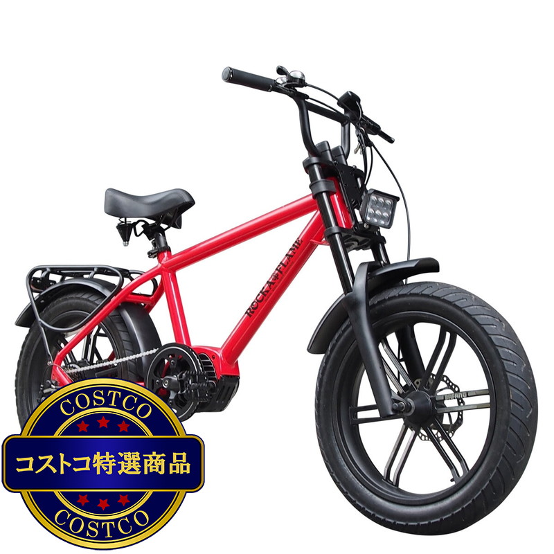 (コストコ) ROCKA FLAME 20インチ 電動アシスト ファットバイク HAYATE - 画像 (3)