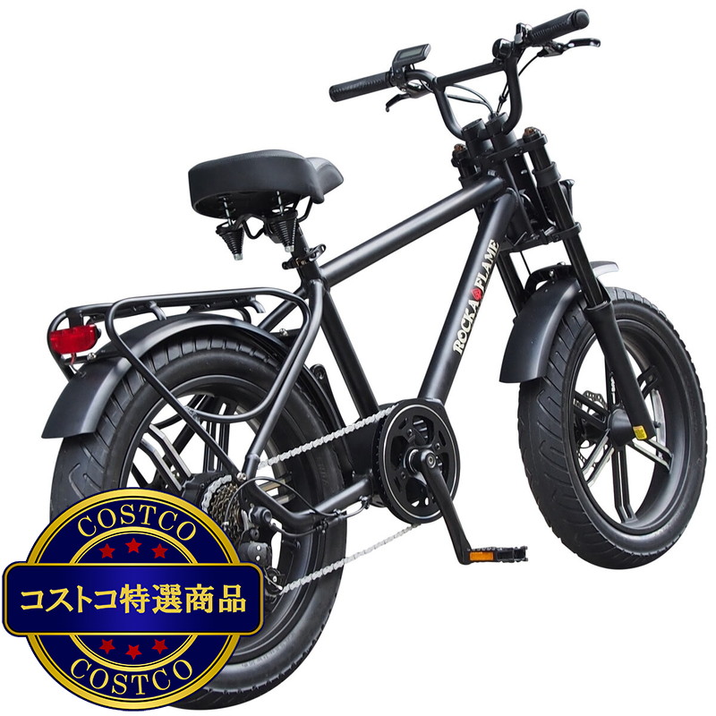 (コストコ) ROCKA FLAME 20インチ 電動アシスト ファットバイク HAYATE - 画像 (4)