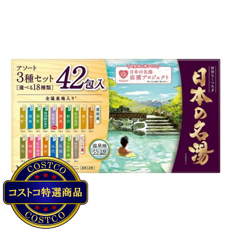 (コストコ) 日本の名湯 アソート42包セット