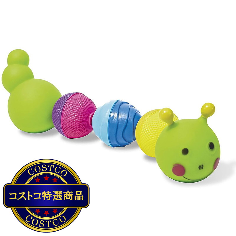 (コストコ) ララブーム 指先を使う赤ちゃんのおもちゃ 48ピース & 8ピース バスセット - 画像 (4)