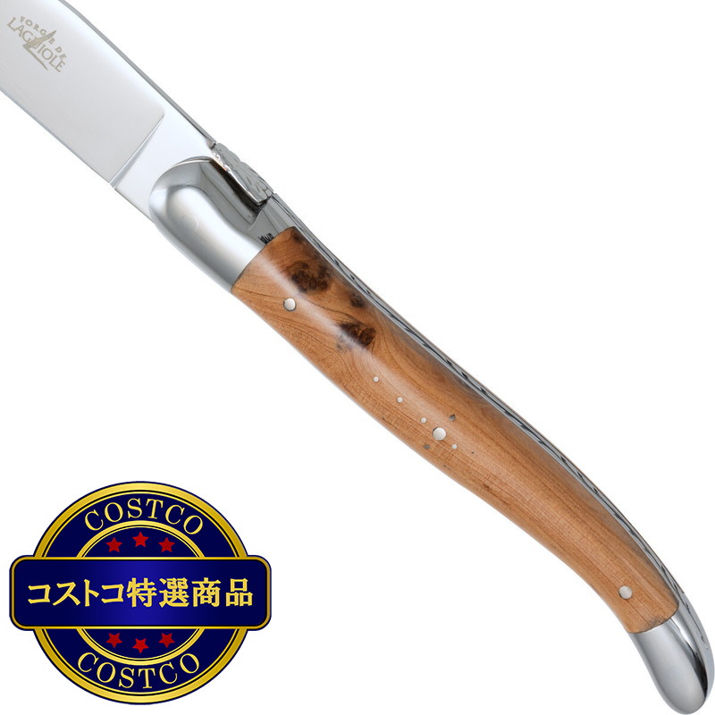 (コストコ) フォルジュ ド ライヨール テーブルナイフ ジュニパー ポリッシュ 2本セット - 画像 (3)