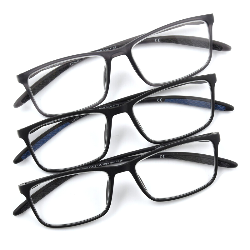 (コストコ) Design Optics by Foster Grant CHARLIE DAX リーディンググラス 1.25 3着セット - 画像 (2)
