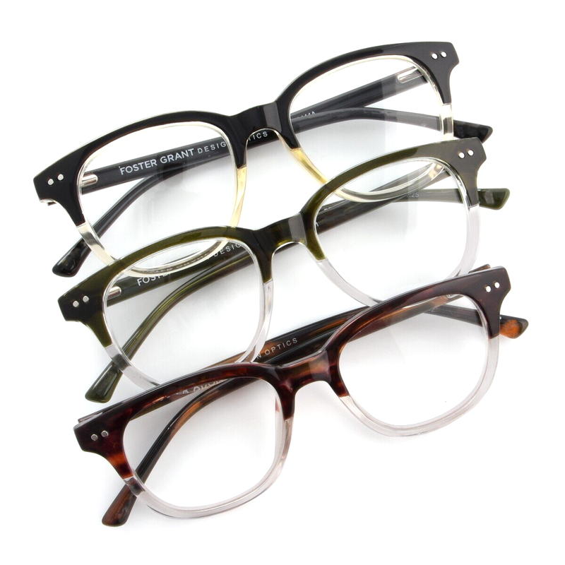 (コストコ) Design Optics by Foster Grant CHARLIE DAX リーディンググラス 1.25 3着セット