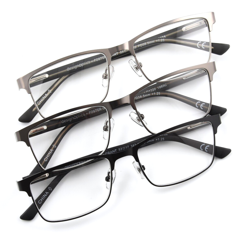 (コストコ) Design Optics® by Foster Grant "LIAM"/"KYNE" リーディンググラス 1.50 3着セット - 画像 (2)