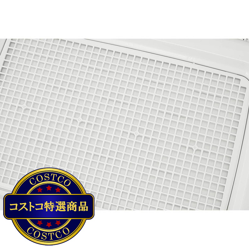 (コストコ) フチ漏れにくいトレーニングペットトレー レギュラーサイズ 2個セット - 画像 (2)