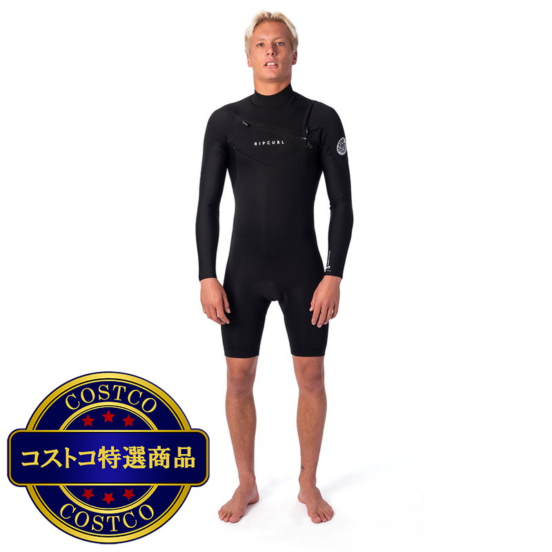 (コストコ) リップカール ドーンパトロール 男性用チェストジップ 2/2mm ロングスリーブウェットスーツ WSP9HM