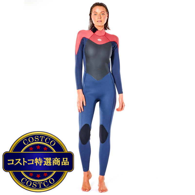 (コストコ) リップカール オメガ スチーマー 女性用 3/2mm バックジップ ウェットスーツ 113WFS