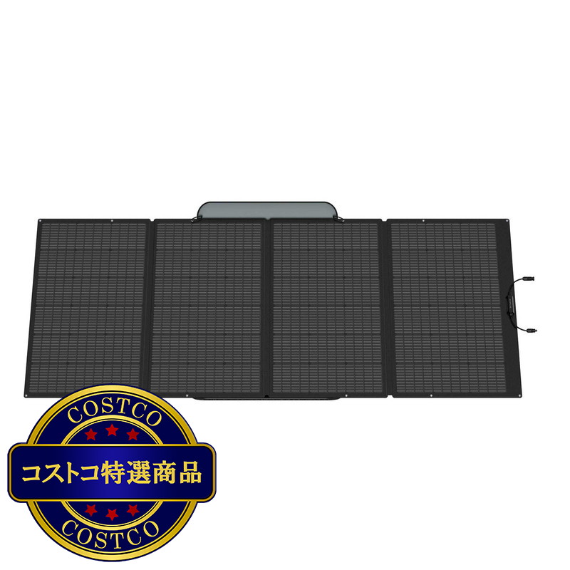 (コストコ) EcoFlow(エコフロー) 400W ソーラーパネル充電器 - 画像 (3)
