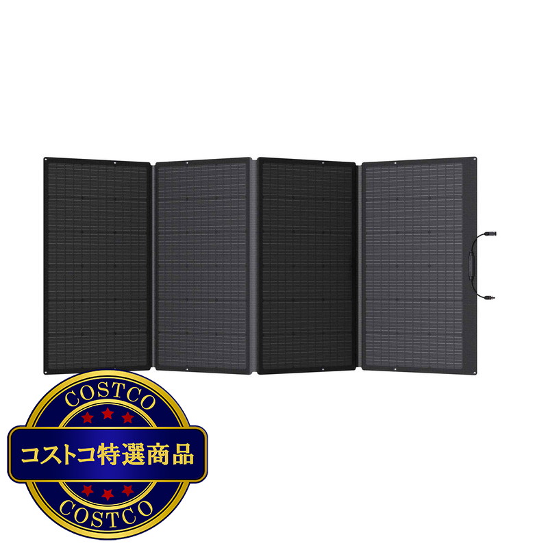 (コストコ) EcoFlow(エコフロー) 400W ソーラーパネル充電器 - 画像 (4)