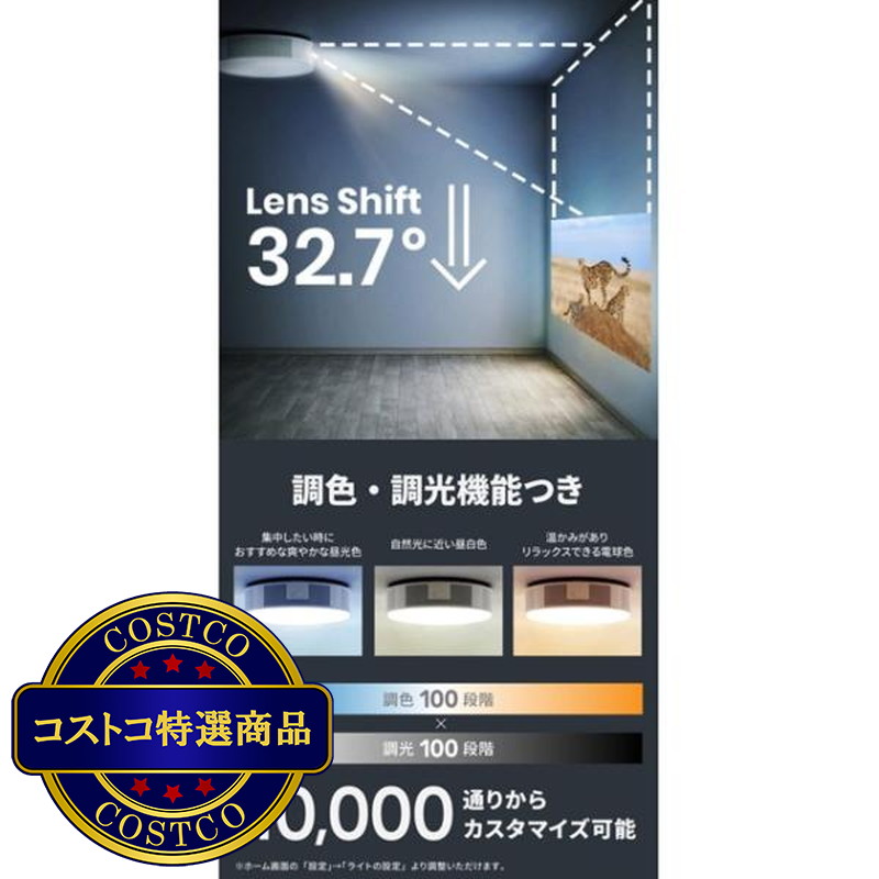 (コストコ) アンカー ネビュラ Nova シーリングライト プロジェクター - 画像 (3)