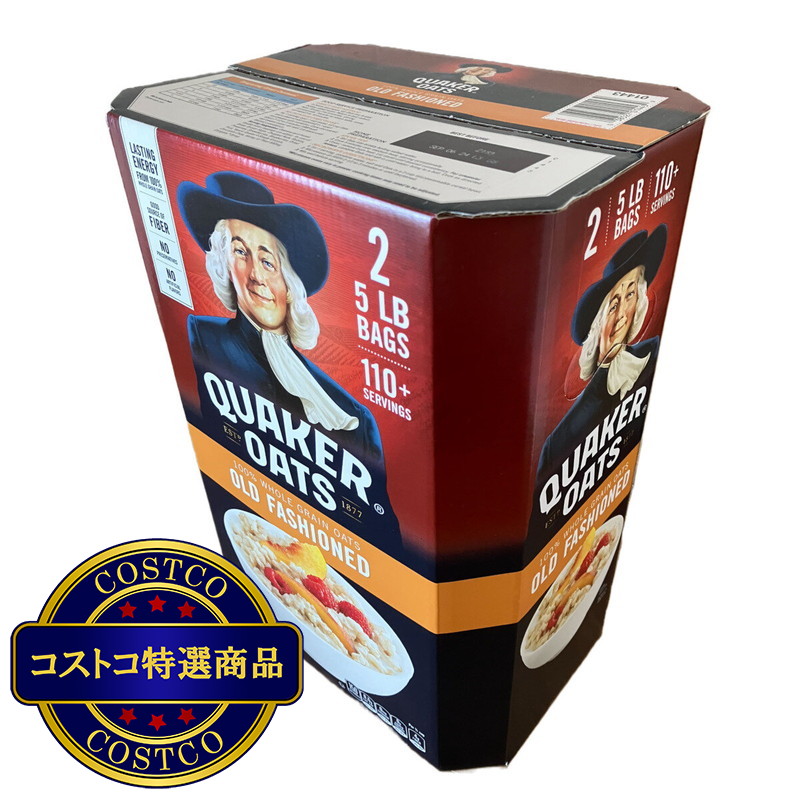 (コストコ) クエーカー オートミール オールドファッションスタイル 2.26kg x 2袋 - 画像 (2)