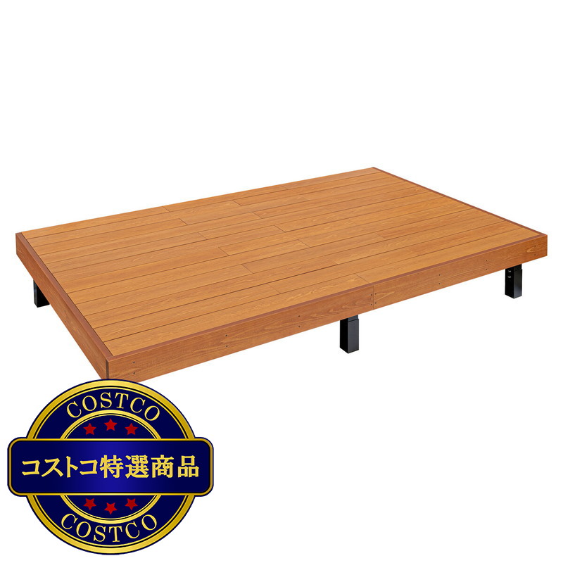 (コストコ) MINO 彩木 ガーデンデッキ セット W3068 x D1829 mm - 画像 (2)
