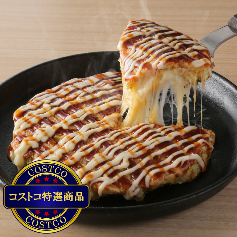 (コストコ) 【冷凍】築地銀だこ お好み焼き もちチーズ 6枚・焼きそば 2パック セット - 画像 (3)