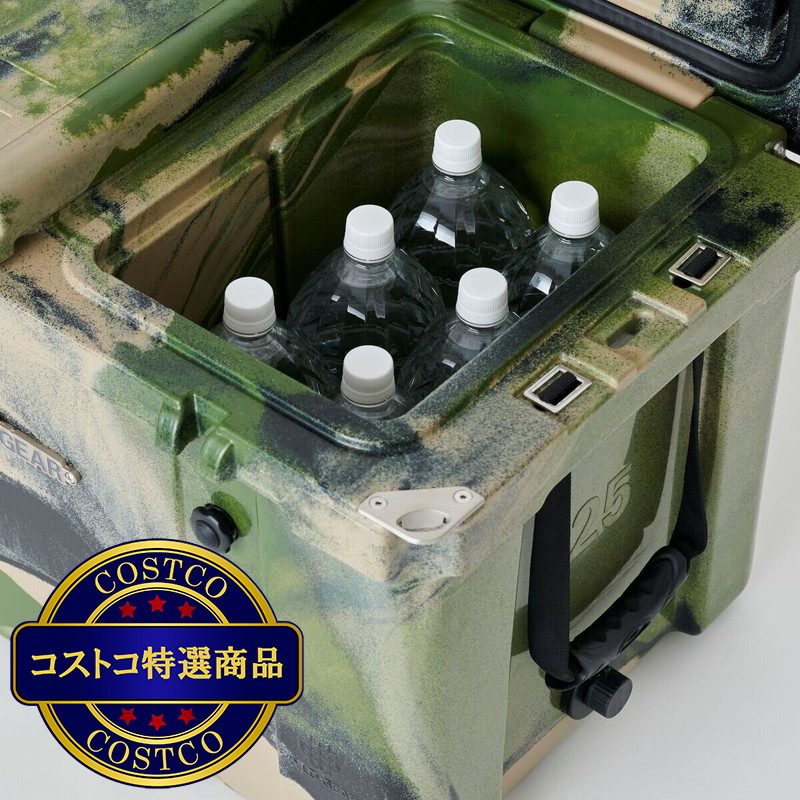 (コストコ) WYLD GEAR (ワイルドギア) ハードタイプ 50QT クーラーボックス HC-50 47リットル ロトモールド製法 - 画像 (3)