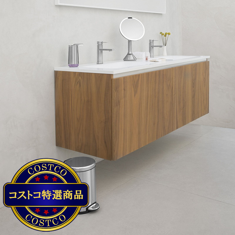 (コストコ) シンプルヒューマン ステップダストボックス4.5L 2個 + カスタムフィットライナー30枚 CW2205 - 画像 (2)