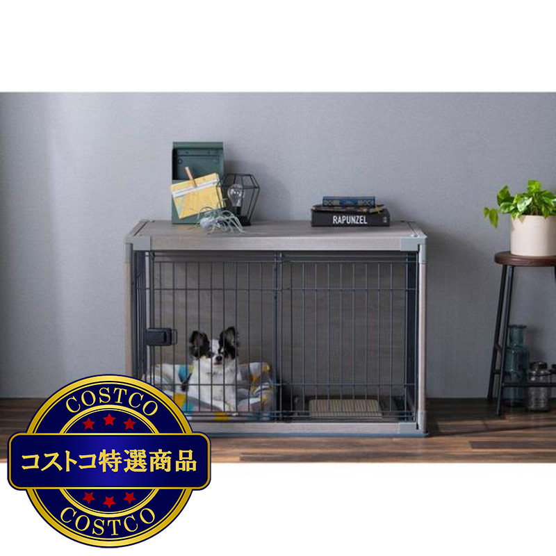 (コストコ) インテリア ウッディーサークル アッシュグレー色 - 画像 (4)